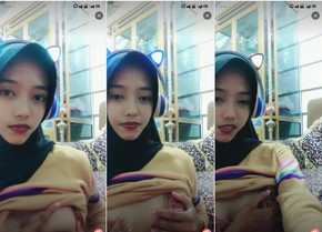 Hijab Binal Live Show Remas Toket