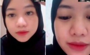 Maudy Hijab Cantik Lagi Elus Memek